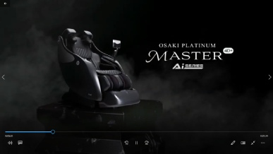 Osaki Master 4D Plus Massage Chair Feature Video.mp4