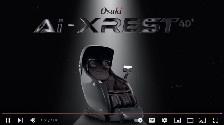 Osaki X-Rest 4D Plus Massage Chair Feature Video.mp4