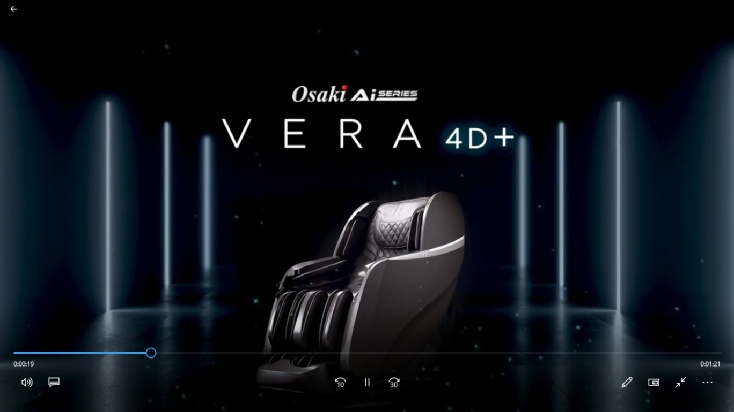 Osaki Vera 4D  Massage Chair Feature Video.mp4